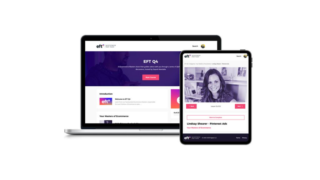 Depesh Mandalia – Ecommerce Fast-Track Q4 Replays