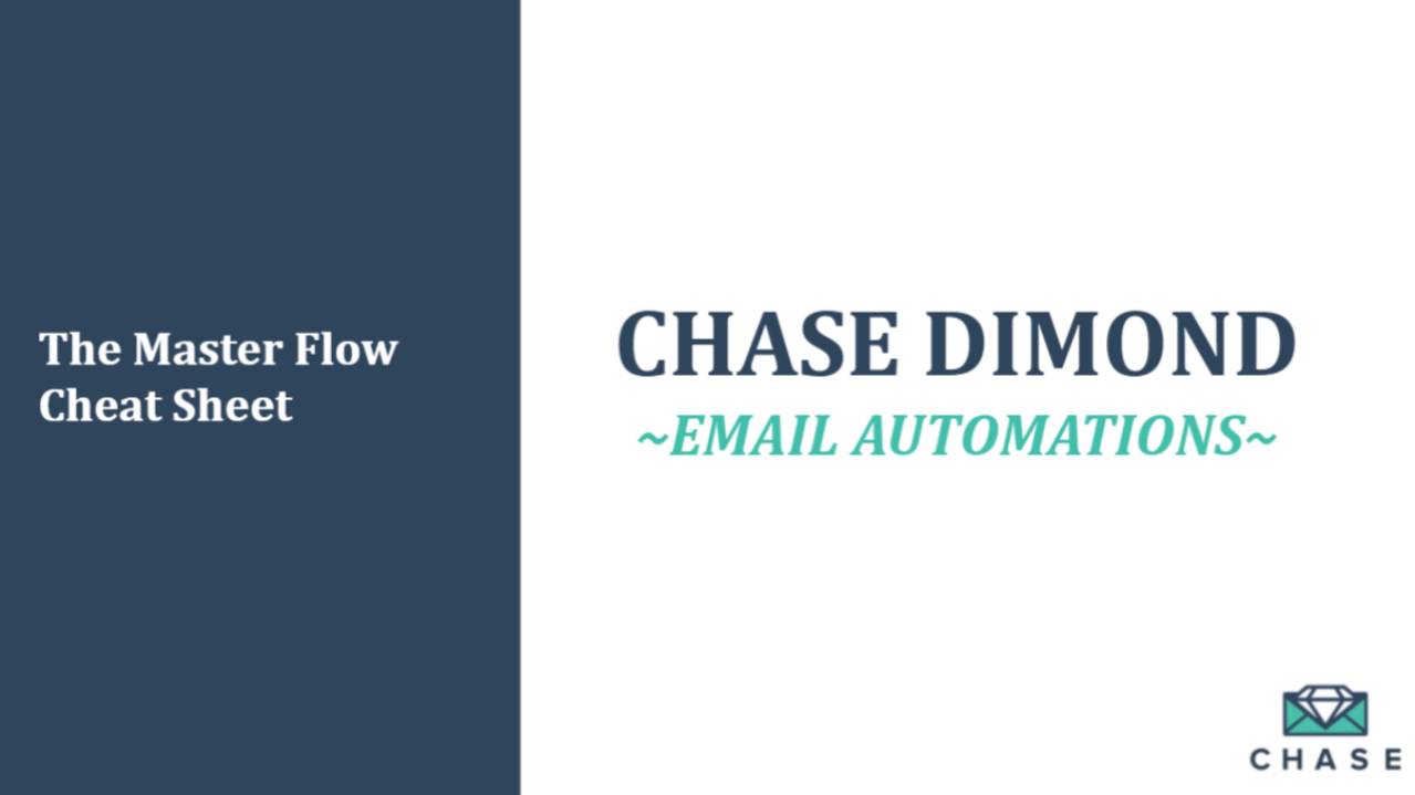 Chase Dimond – The Master Flow Cheat Sheet