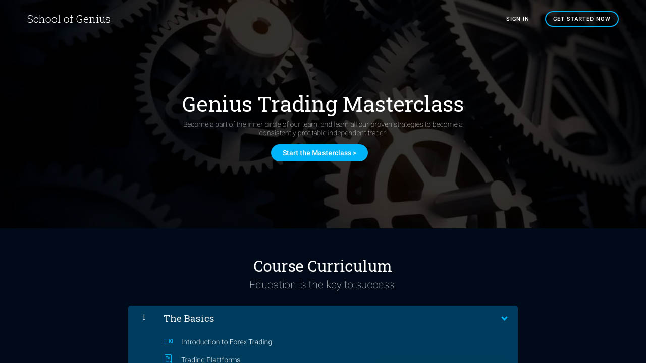 Raphael Palmdale – Genius Trading Masterclass