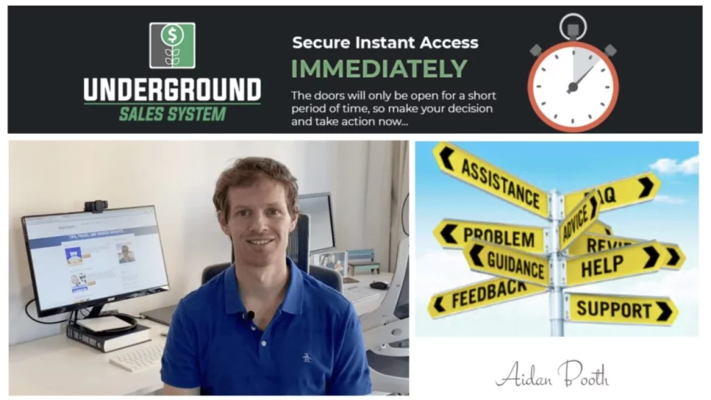 Aidan Booth – Underground Sales System