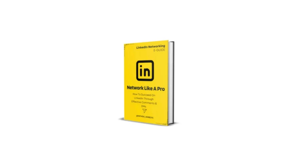 Mathew Warboys – Network Like A Pro On LinkedIn